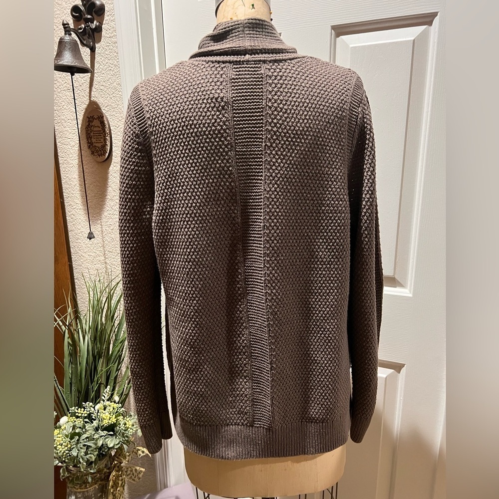 Croft & Barrow Grey Cardigan - Picture 3 of 6